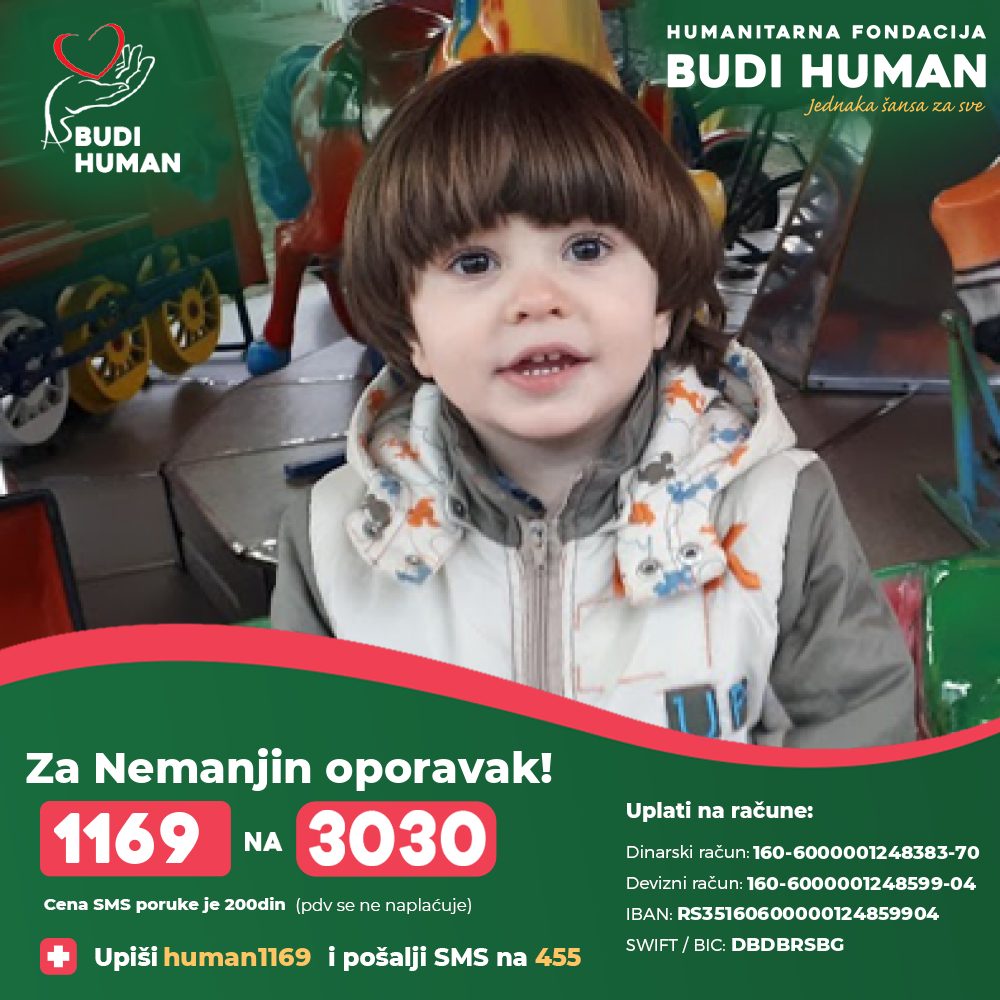 Nemanja Sudar (1169) - Humanitarian Foundation Budi Human
