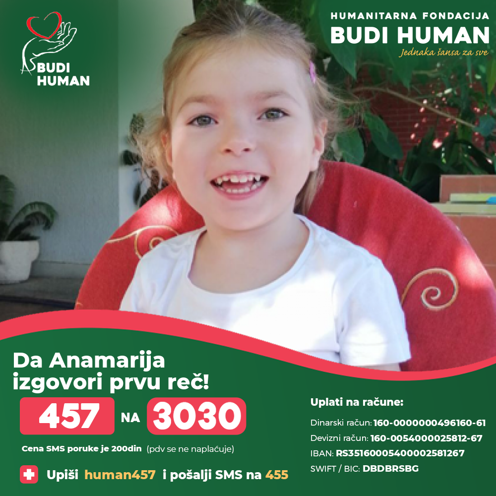 Anamarija Zelenović (457) - Humanitarian Foundation Budi Human