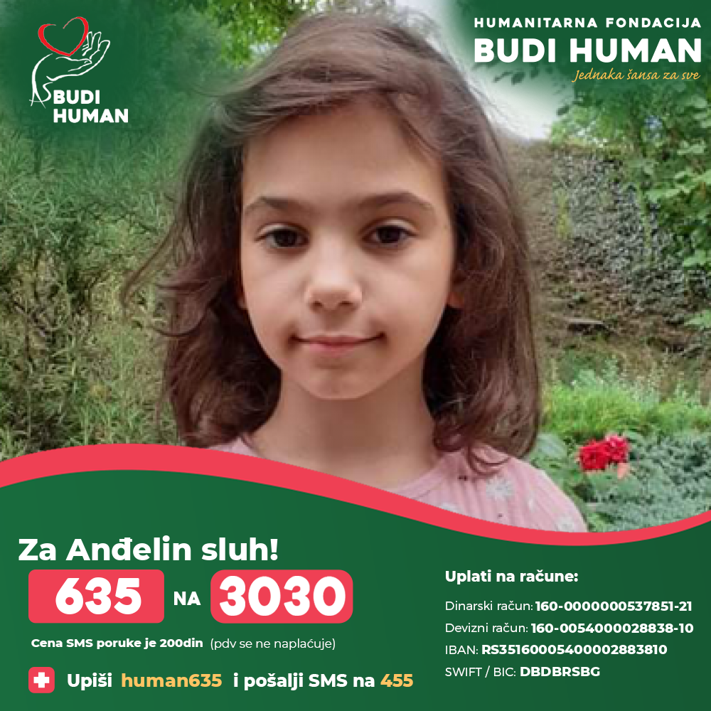 Anđela Stojanović (635) - Humanitarian Foundation Budi Human