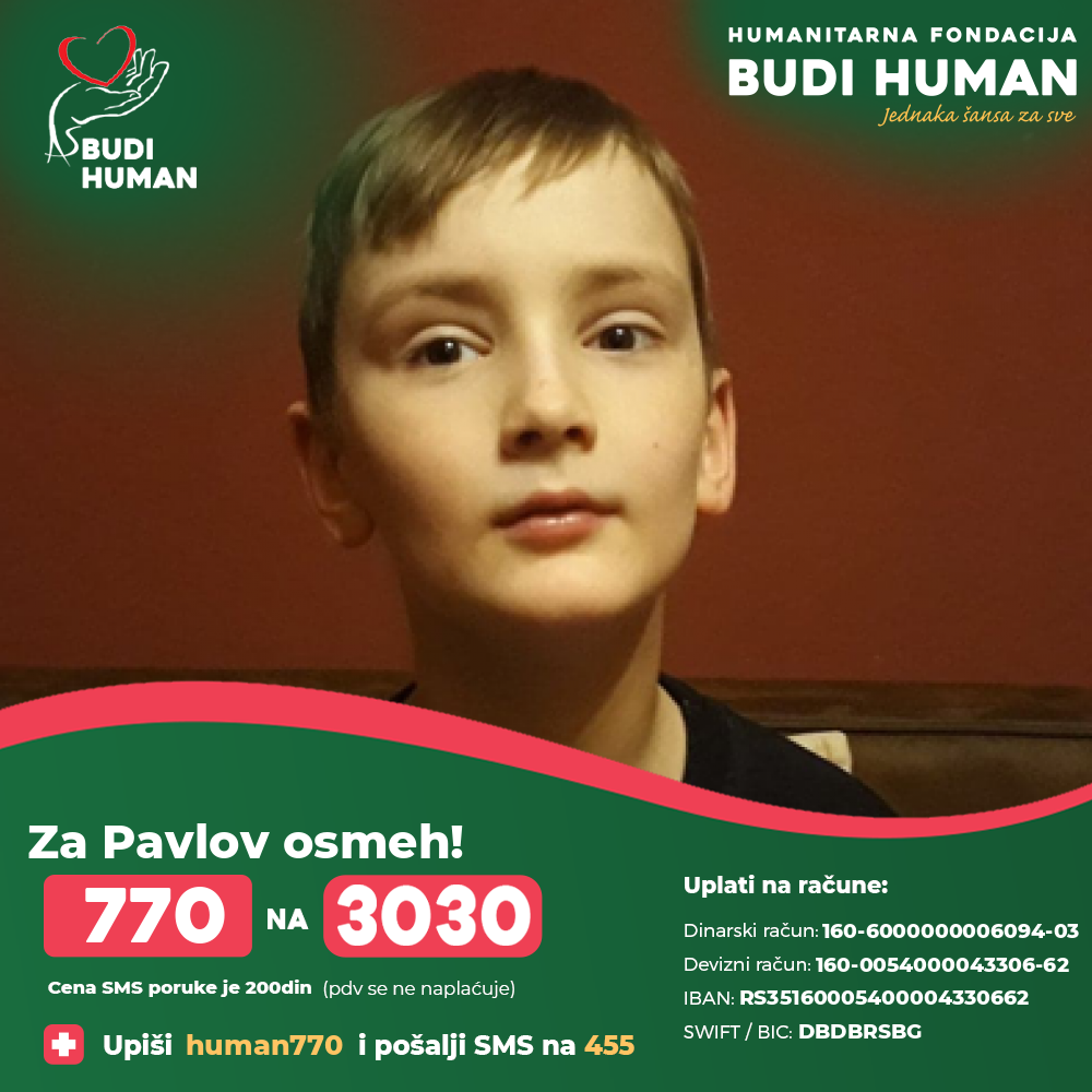 Pavle Pantelić (770) - Humanitarian Foundation Budi Human